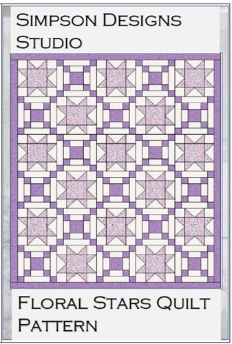 Floral Stars Quilt Pattern PDF Floral Stars Quilt Pattern PDF