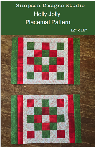 Holly Jolly Placemats Pattern Holly Jolly Placemats Pattern
