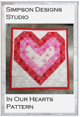 In Our Hearts Wall Hanging Pattern PDF by Simpson Designs Studio In Our Hearts Wall Hanging Pattern PDF by Simpson Designs Studio