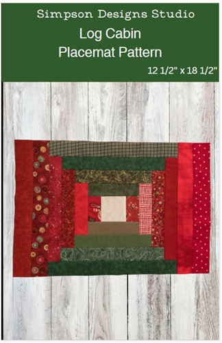 Log Cabin Placemats Pattern PDF Log Cabin Placemats Pattern PDF