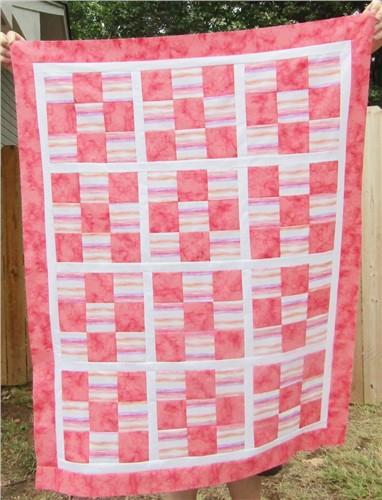 Nine Patch Squares Quilt PDF Sewing Pattern Nine Patch Squares Quilt PDF Sewing Pattern