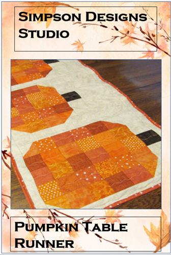 Pumpkin Table Runner PDF Sewing Pattern Pumpkin Table Runner PDF Sewing Pattern