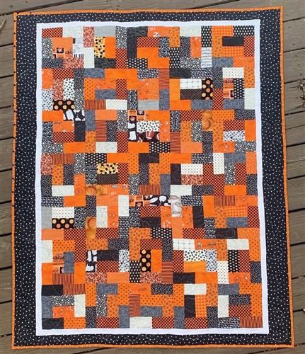 Scrappy Blocks Quilt PDF Sewing Pattern Scrappy Blocks Quilt PDF Sewing Pattern