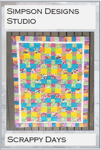 Scrappy Days Quilt PDF Sewing Pattern Scrappy Days Quilt PDF Sewing Pattern