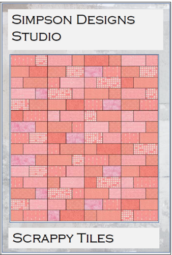 Scrappy Tiles Crib Quilt PDF Sewing Pattern Scrappy Tiles Crib Quilt PDF Sewing Pattern