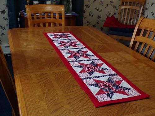 Christmas Star Table Runner PDF Sewing Pattern