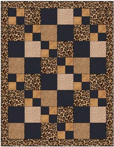 Animal Print Quilt PDF Sewing Pattern