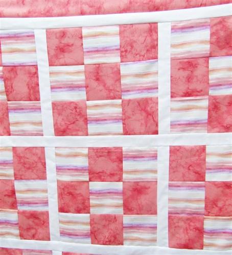 Nine Patch Squares Quilt PDF Sewing Pattern