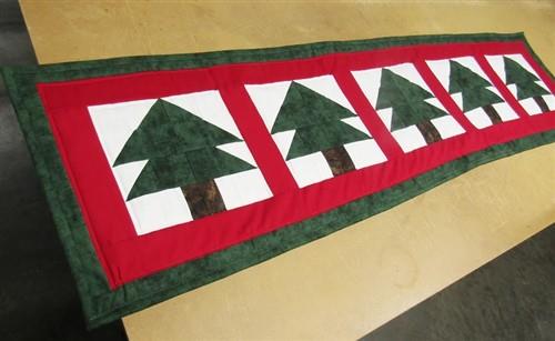 Christmas Tree Table Runner PDF Sewing Pattern