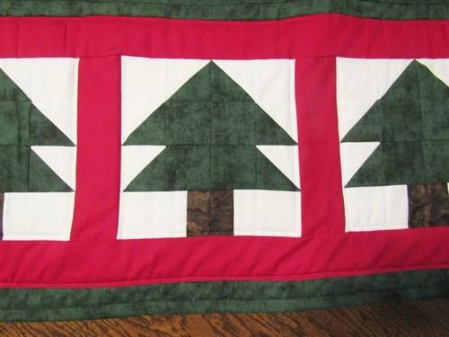 Christmas Tree Table Runner PDF Sewing Pattern