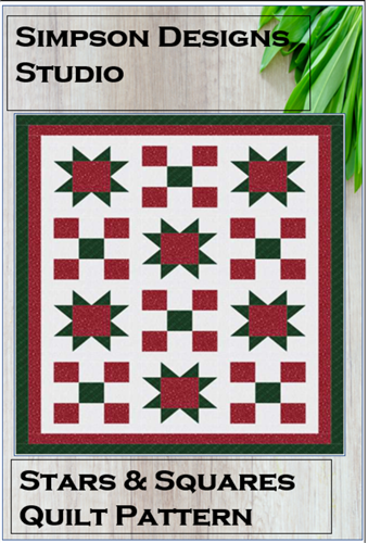 Stars & Squares Quilt PDF Sewing Pattern Stars & Squares Quilt PDF Sewing Pattern