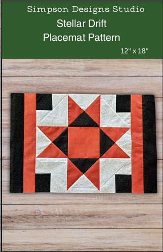 Stellar Drift Placemats Pattern PDF, Digital Pattern Stellar Drift Placemats Pattern PDF, Digital Pattern