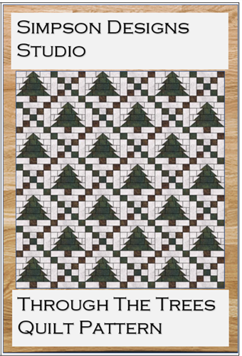 Through The Trees Quilt Pattern PDF by Simpson Designs Studio Through The Trees Quilt Pattern PDF by Simpson Designs Studio