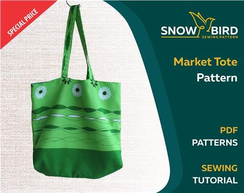 Market Tote PDF Sewing Pattern