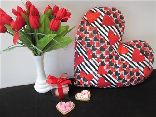 Heart Pillow PDF Sewing Pattern