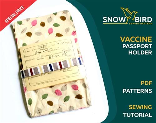 COVID Vaccine Passport Holder PDF Sewing Pattern