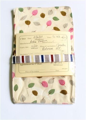 COVID Vaccine Passport Holder PDF Sewing Pattern