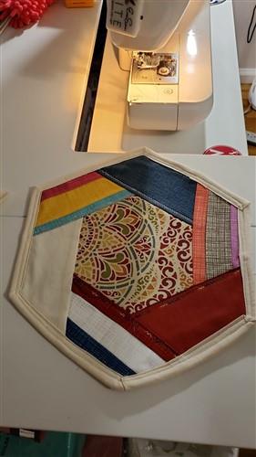 Hexagonal PlaceMat PDF Sewing Pattern