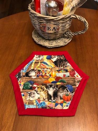 Hexagonal PlaceMat PDF Sewing Pattern