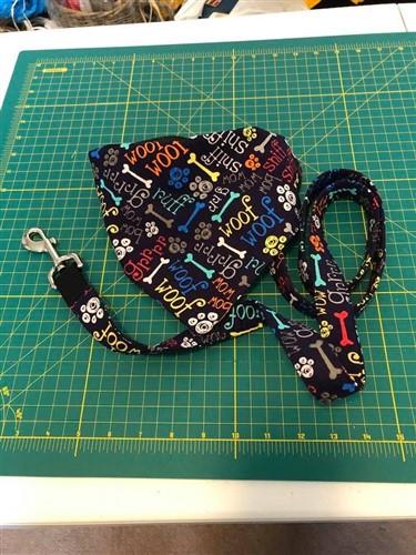 Pet Bandana & Leash PDF Sewing Pattern