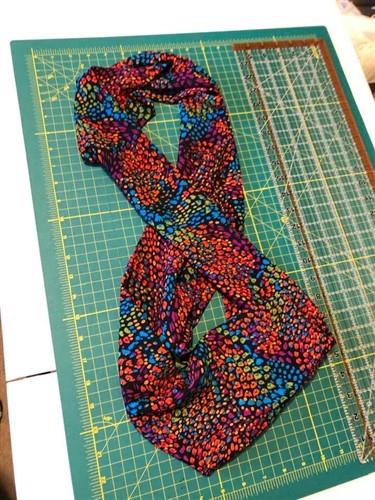 Infinity Scarf PDF Sewing Pattern