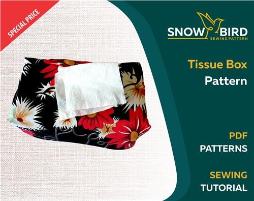 Tissue Box Cover PDF Sewing Pattern