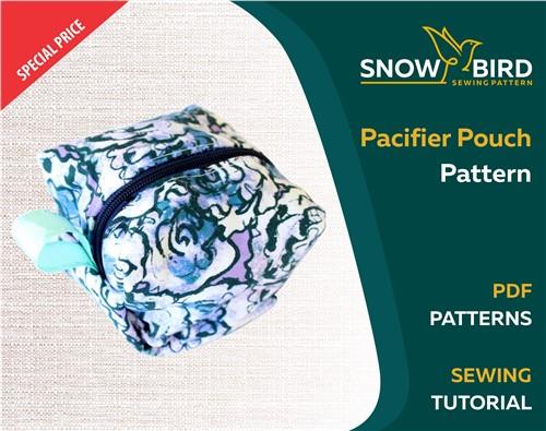 Pacifier Pouch PDF Sewing Pattern