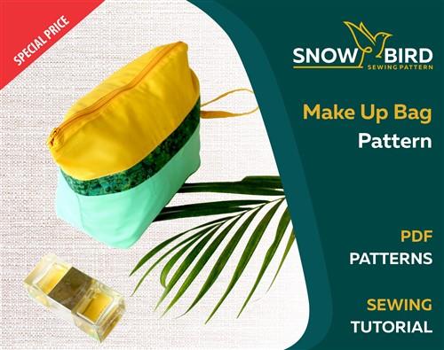Makeup Bag PDF Sewing Pattern