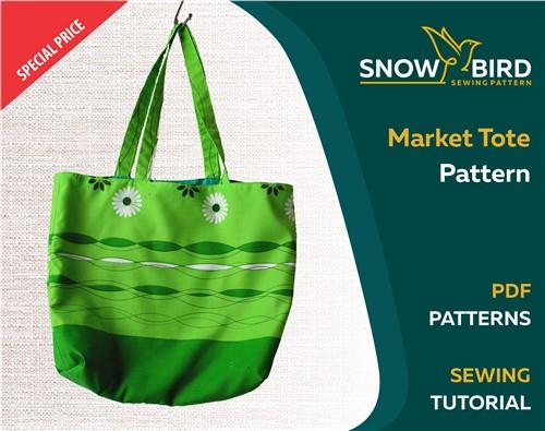 Market Tote PDF Sewing Pattern