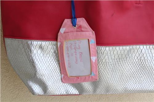 Luggage Tag PDF Sewing Pattern