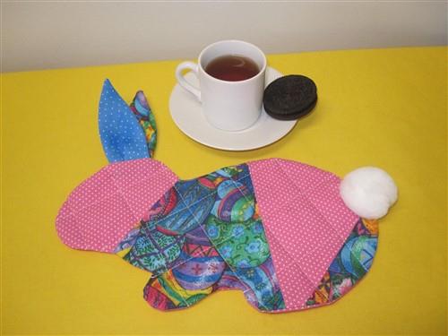 Bunny Coaster PDF Sewing Pattern