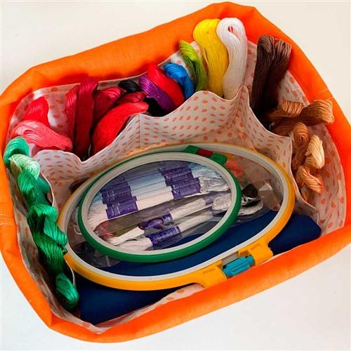Knitting Project Bag PDF Sewing Pattern (2 sizes)