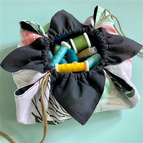 Drawstring Pouch PDF Sewing Pattern (3 sizes)