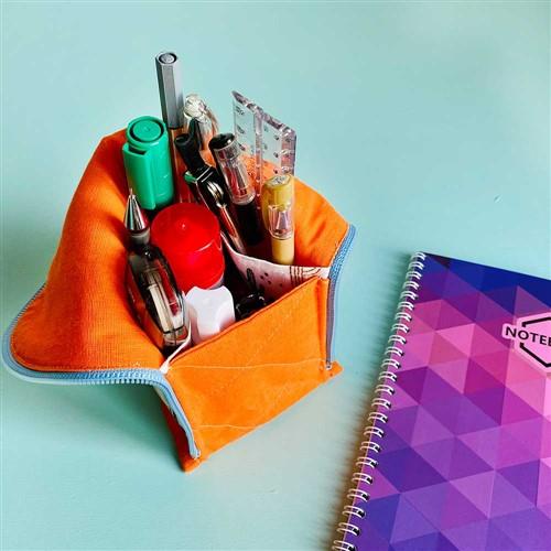 Set Of 3 Zipper Pencil Cases PDF Sewing Pattern