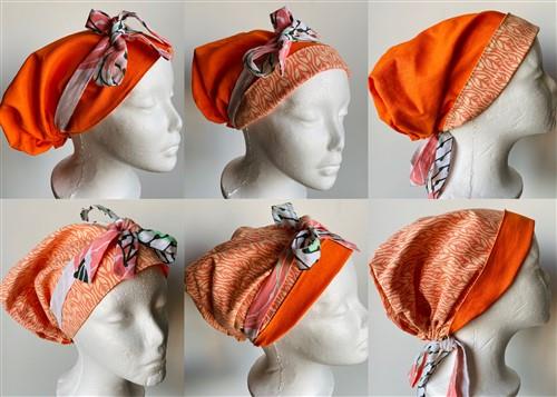 Tieback Scrub Hat PDF Sewing Pattern