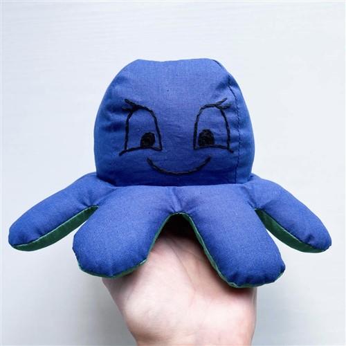 Reversible Octopus Toy PDF Sewing Pattern (2 sizes)