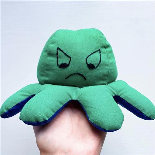 Reversible Octopus Toy PDF Sewing Pattern (2 sizes)