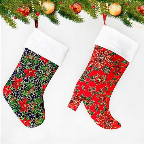 Christmas Stockings PDF Sewing Pattern (4 styles 4 sizes)