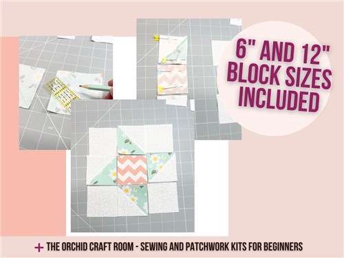 Friendship Star Block PDF Sewing Pattern