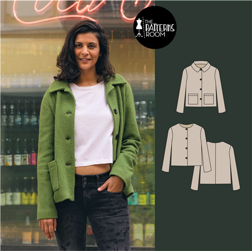 Joan Jacket- Sizes 10-18 Clothing PDF Pattern