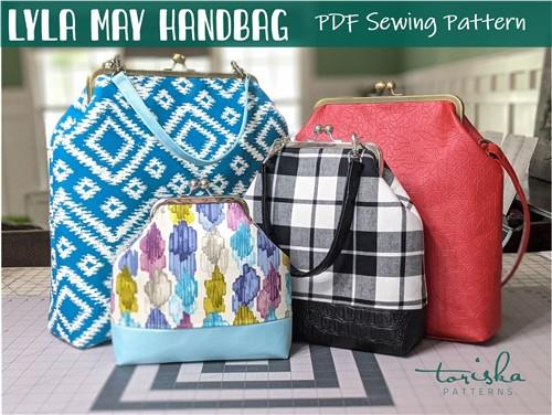Rectangle Frame Handbag Sewing PDF Pattern