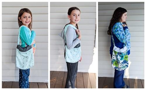 Slouchy Braided Handle Boho Bag Sewing PDF Pattern