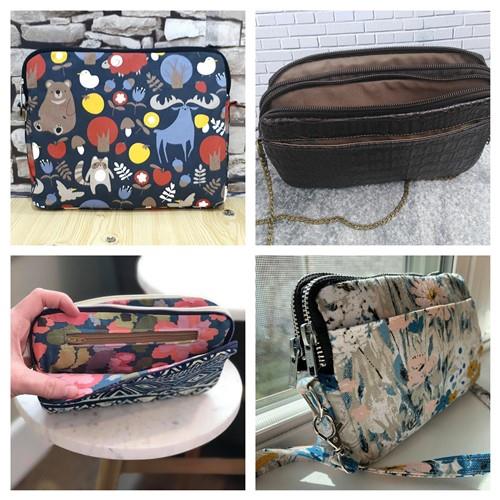Crossbody Wallet Sewing PDF Pattern