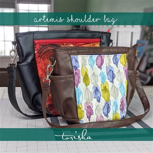 Artemis Shoulder Bag by Toriska Sewing PDF Pattern