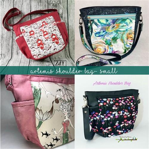 Artemis Shoulder Bag by Toriska Sewing PDF Pattern