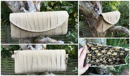 Barrel Clutch Purse Sewing PDF Pattern