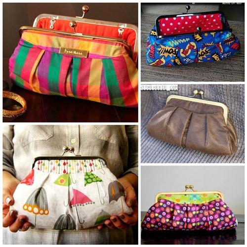 Frame Clutch Purse Sewing PDF Pattern