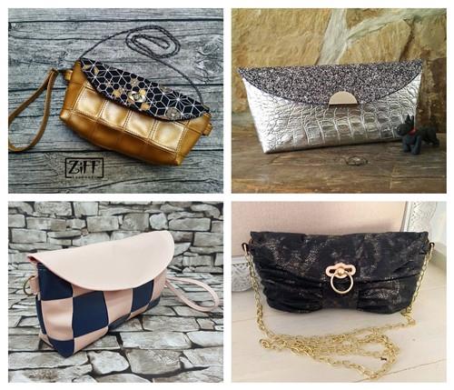 Beginner Clutch Purse Sewing PDF Pattern