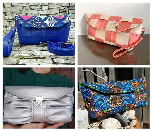 Beginner Clutch Purse Sewing PDF Pattern