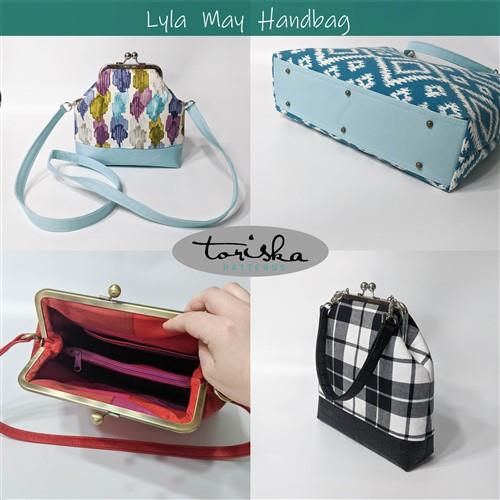 Rectangle Frame Handbag Sewing PDF Pattern